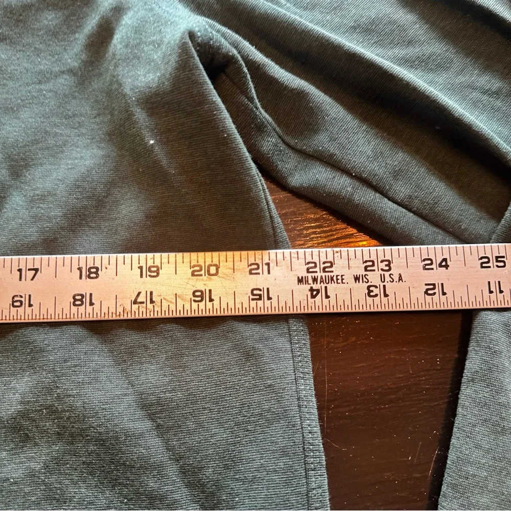 Banana Republic Large Green Sweater 1/4 Quarter Zip Collared Sweater